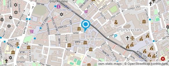 מפת הגעה אל Hair studio by Johnny shvartz מפת הגעה אל Hair studio by Johnny shvartz