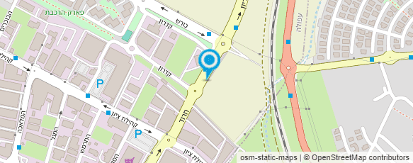 מפת הגעה אל ת.ג אש ומים בע"מ