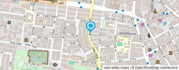 מפת הגעה אל אמבולנס שרה