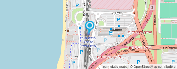 מפת הגעה אל אבי קרוב - מאפר ומעצב שיער