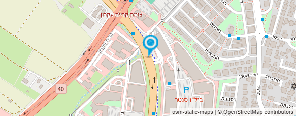 מפת הגעה אל "לבן" קראוונים לטיולים