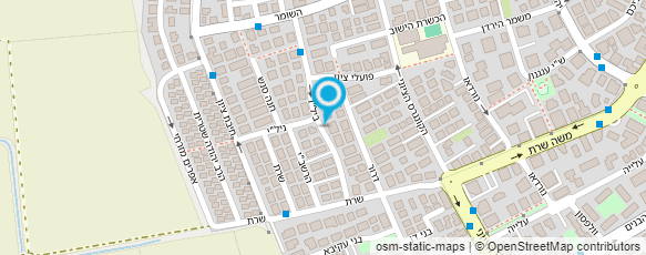 מפת הגעה אל עו"ד עברי עדי