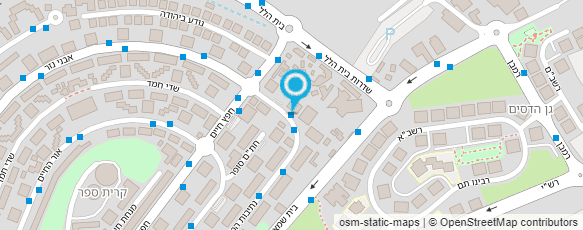 מפת הגעה אל רהיטי הקריה