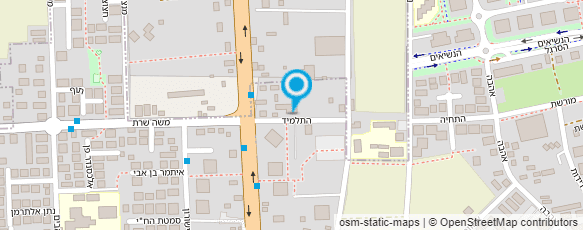 מפת הגעה אל התינוקיה - גן בטבע