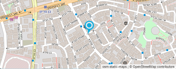 מפת הגעה אל עו"ד ופנר יונתן