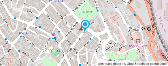 מפת הגעה אל עו"ד עבוד פרח מיאדה