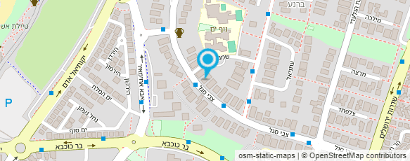 מפת הגעה אל צהרון אצל אניאלה