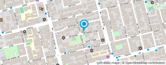 מפת הגעה אל עו"ד צ'יסמדיה דוד