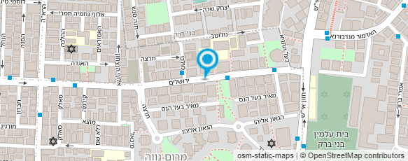 מפת הגעה אל נוי תנעמי אומנות האיפור