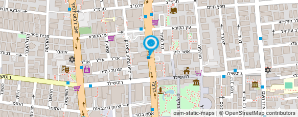 מפת הגעה אל ד"ר גינזבורג אסתר אירינה מפת הגעה אל ד"ר גינזבורג אסתר אירינה