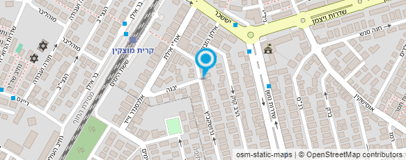 מפת הגעה אל אוסנת בוקשיש