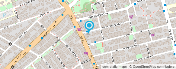 מפת הגעה אל עו"ד רפופורט אסף