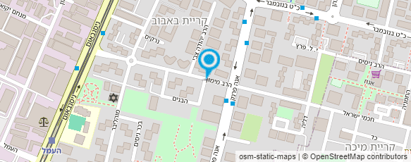 מפת הגעה אל עו"ד יקותיאל ליה