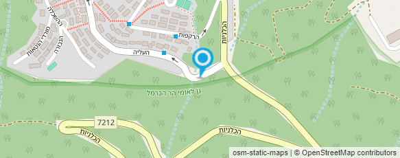 מפת הגעה אל חומה ומגדל בנייה קלה