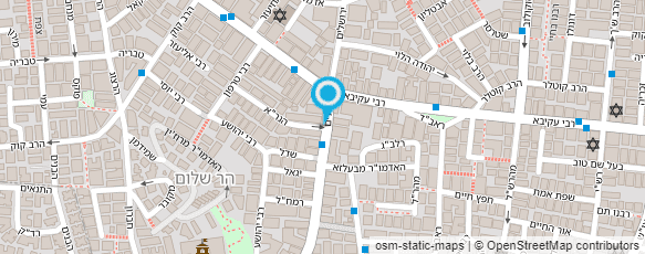 מפת הגעה אל רחלי דהן ? ציוד למספרות