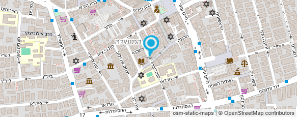 מפת הגעה אל עו"ד אניקין דמיטרי