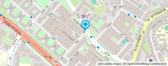 מפת הגעה אל מרים קוסמטיקס