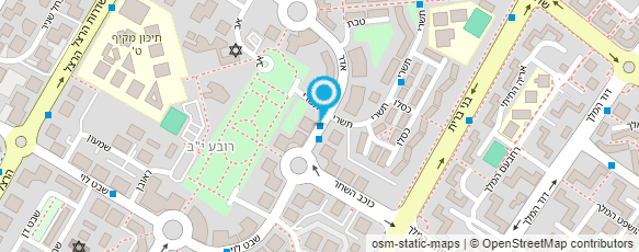 מפת הגעה אל יוליה סאפ מאפרת מקצועית