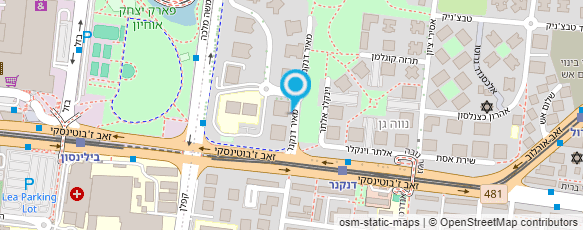 מפת הגעה אל אלינור קוסמטיק