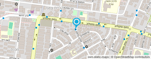 מפת הגעה אל עדי גולד ניקיון ואחזקה