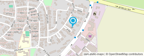 מפת הגעה אל אנה תופרת שמלות