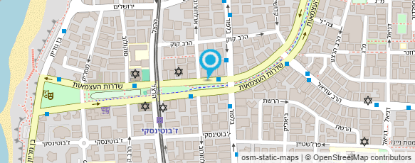 מפת הגעה אל גפט רבין טטיאנה