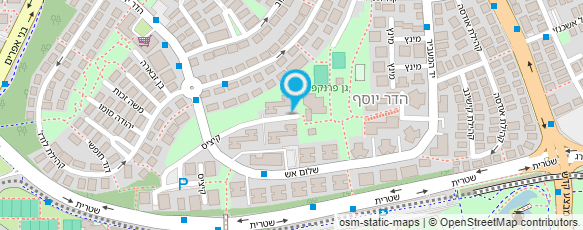 מפת הגעה אל סיון פסטרנק