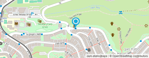 מפת הגעה אל מנור קרני הנדסה