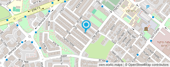 מפת הגעה אל מיכל שר שלום