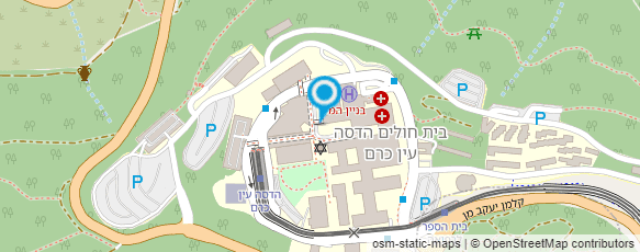 מפת הגעה אל ד"ר ג'בארה ריפעת