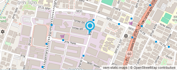 מפת הגעה אל טל מדיה - Tal Media