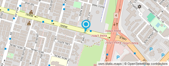 מפת הגעה אל אלינה קוסמטיקה