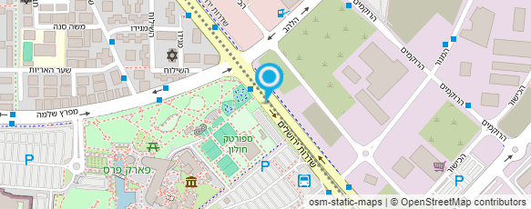 מפת הגעה אל דומינו'ס פיצה