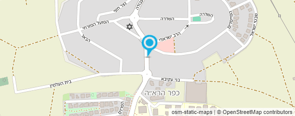 מפת הגעה אל Liaa Rotem שמלות כלה מידות גדולות