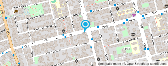 מפת הגעה אל מרכז היודאיקה והסת"ם