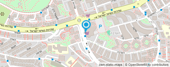 מפת הגעה אל מכבסת לב כרמיאל