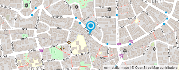 מפת הגעה אל עו"ד כלנועם ראובן