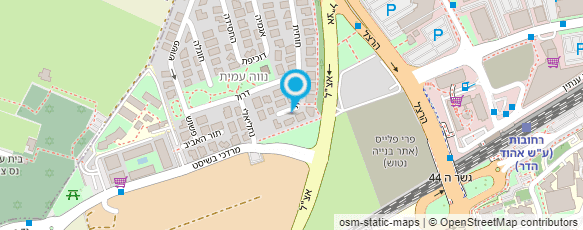 מפת הגעה אל עו"ד דהן טואג הדר