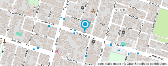 מפת הגעה אל מעבדת שירות L&M - טיטאנוס מחשבים