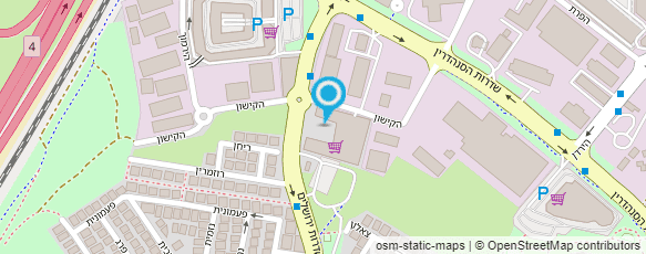 מפת הגעה אל מקדונלד'ס