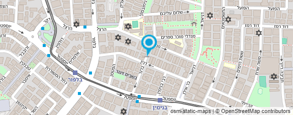 מפת הגעה אל סטודיו לצילומי משפחה והיריון Avoldi