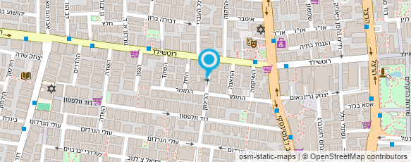 מפת הגעה אל עו"ד נדלר שירי