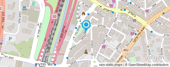 מפת הגעה אל בילדינג טיים BuildingTime