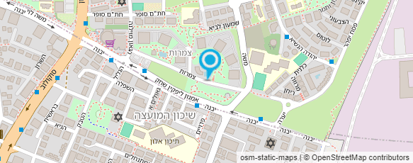 מפת הגעה אל עו"ד יוניק יניב