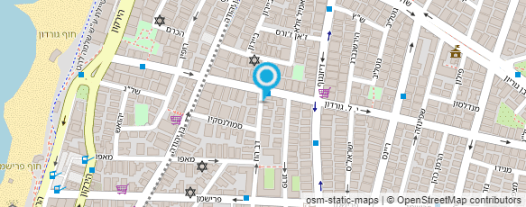 מפת הגעה אל עו"ד טזזו מזי