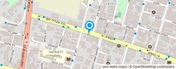 מפת הגעה אל עו"ד סעאבנה עלי