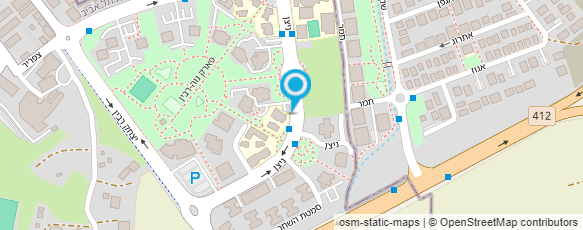 מפת הגעה אל הילה - איפור קבוע