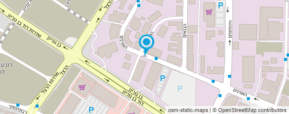 מפת הגעה אל B&V משרד עו"ד