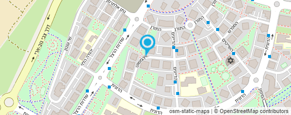 מפת הגעה אל עו"ד גוטע דקל