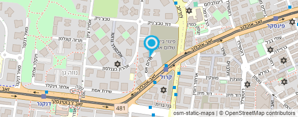 מפת הגעה אל פנסיון לכלבים מראינה